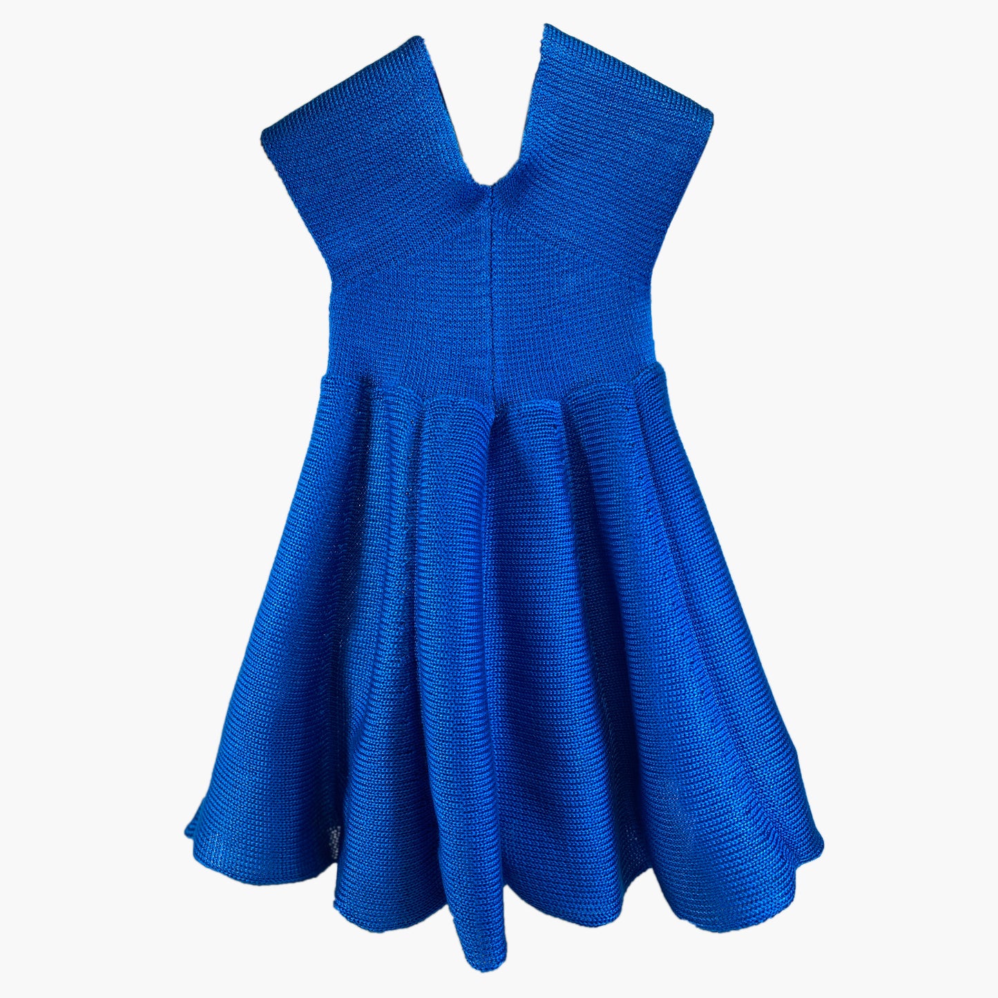 Sommerkleid von vincente aus Tencel/Lyocell gestrickt in Blau