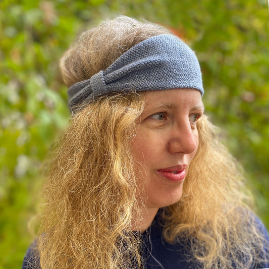 Stirnband Onesize Wolle (Merinowolle Mulesingfree) gestrickt