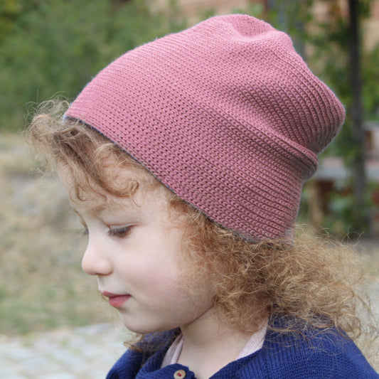 Beanie für Kinder / 100%Schurwolle (Merino)