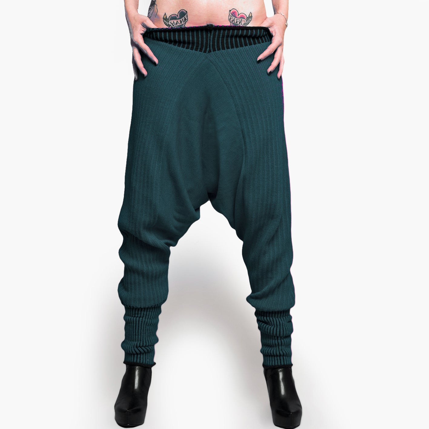 Sarouelhose / 100%Schurwolle (Merino)