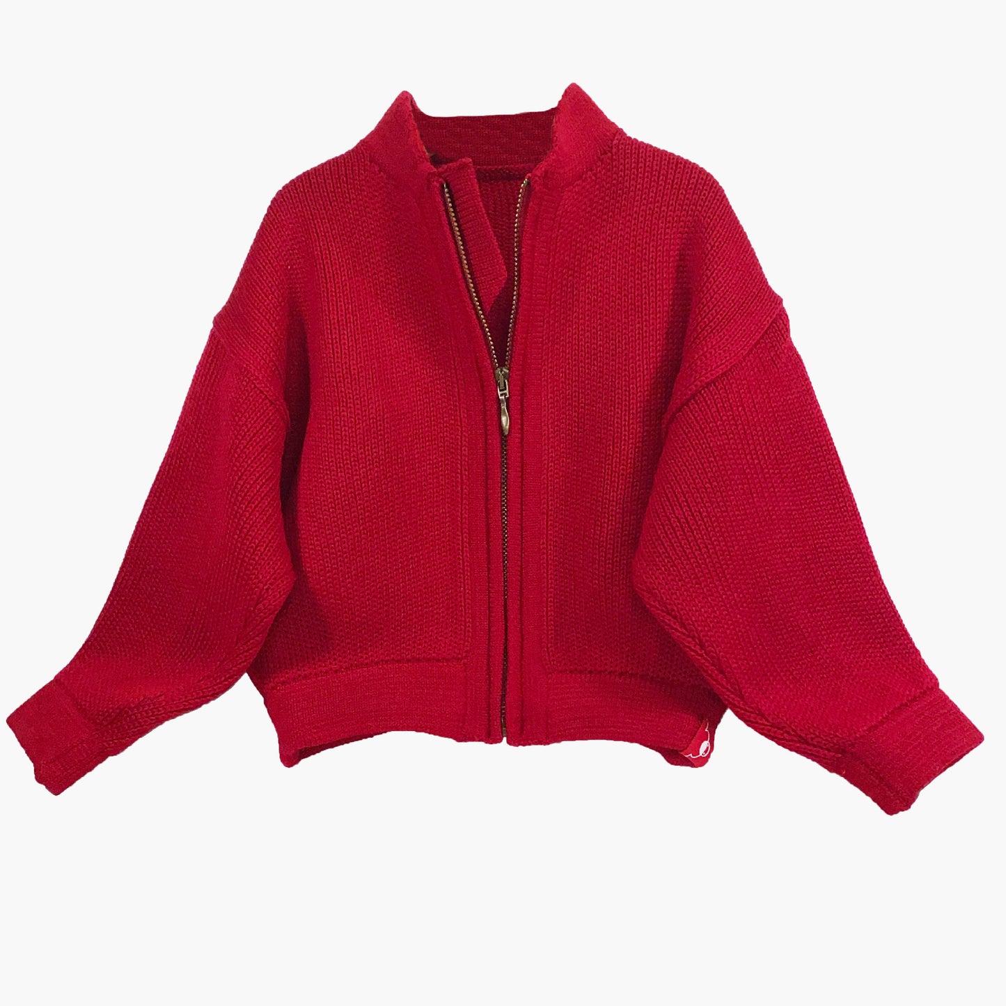 gestrickte Bomberjacke für Kinder