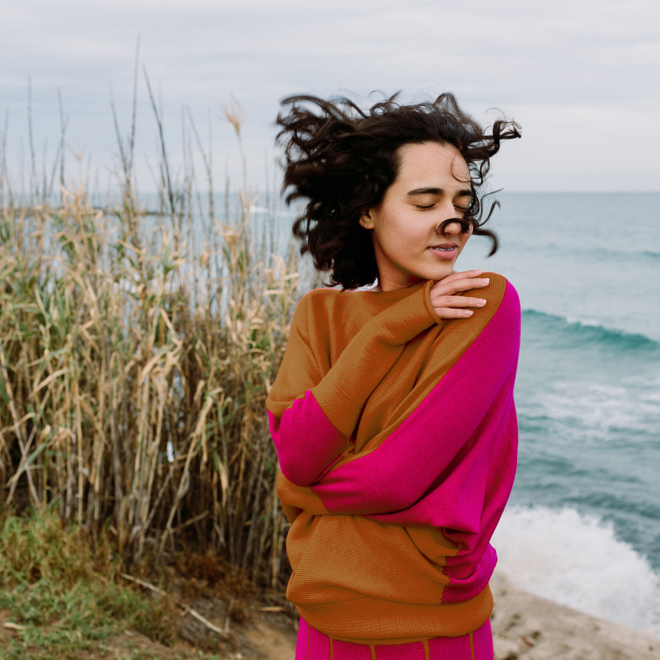 Fledermauspullover  2-Farbig